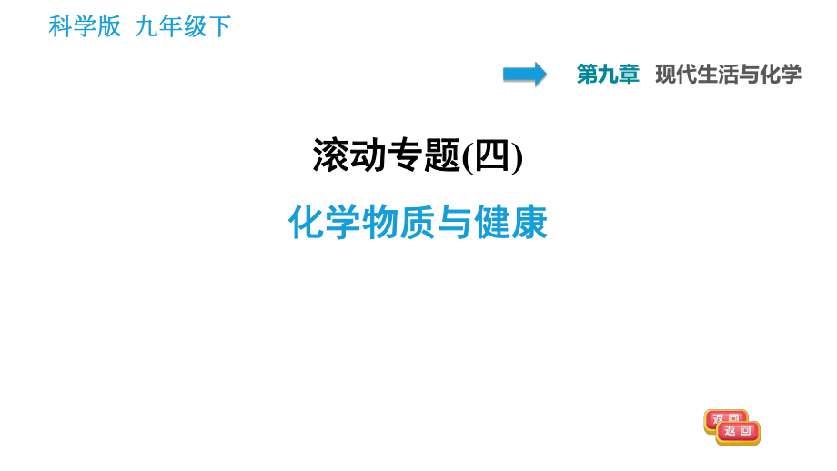 科學(xué)版九年級(jí)下冊(cè)化學(xué)課件 第9章 滾動(dòng)專題(四)_第1頁(yè)