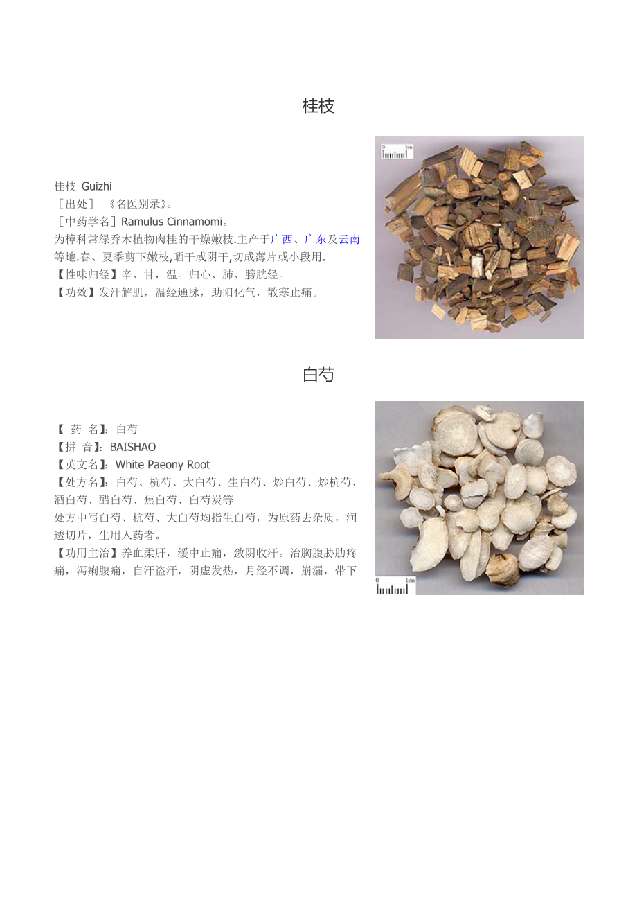 常用中草药的图解和用途_第1页