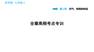 科學(xué)版九年級上冊化學(xué)課件 第2章 全章高頻考點(diǎn)專訓(xùn)