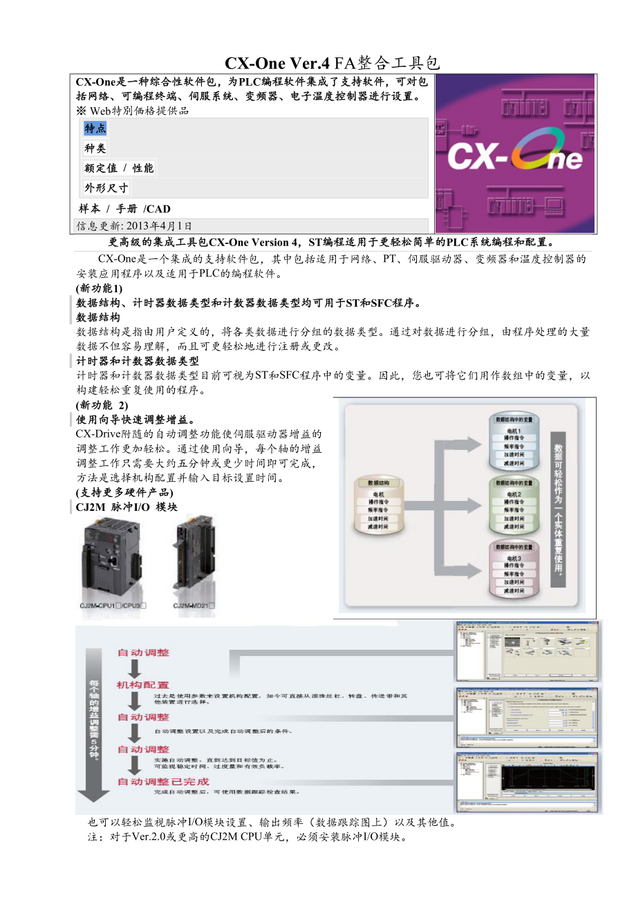 CX-One整合工具包_第1页
