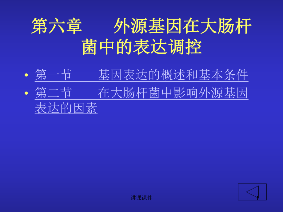 基因表達載體的構(gòu)建【行業(yè)特制】_第1頁