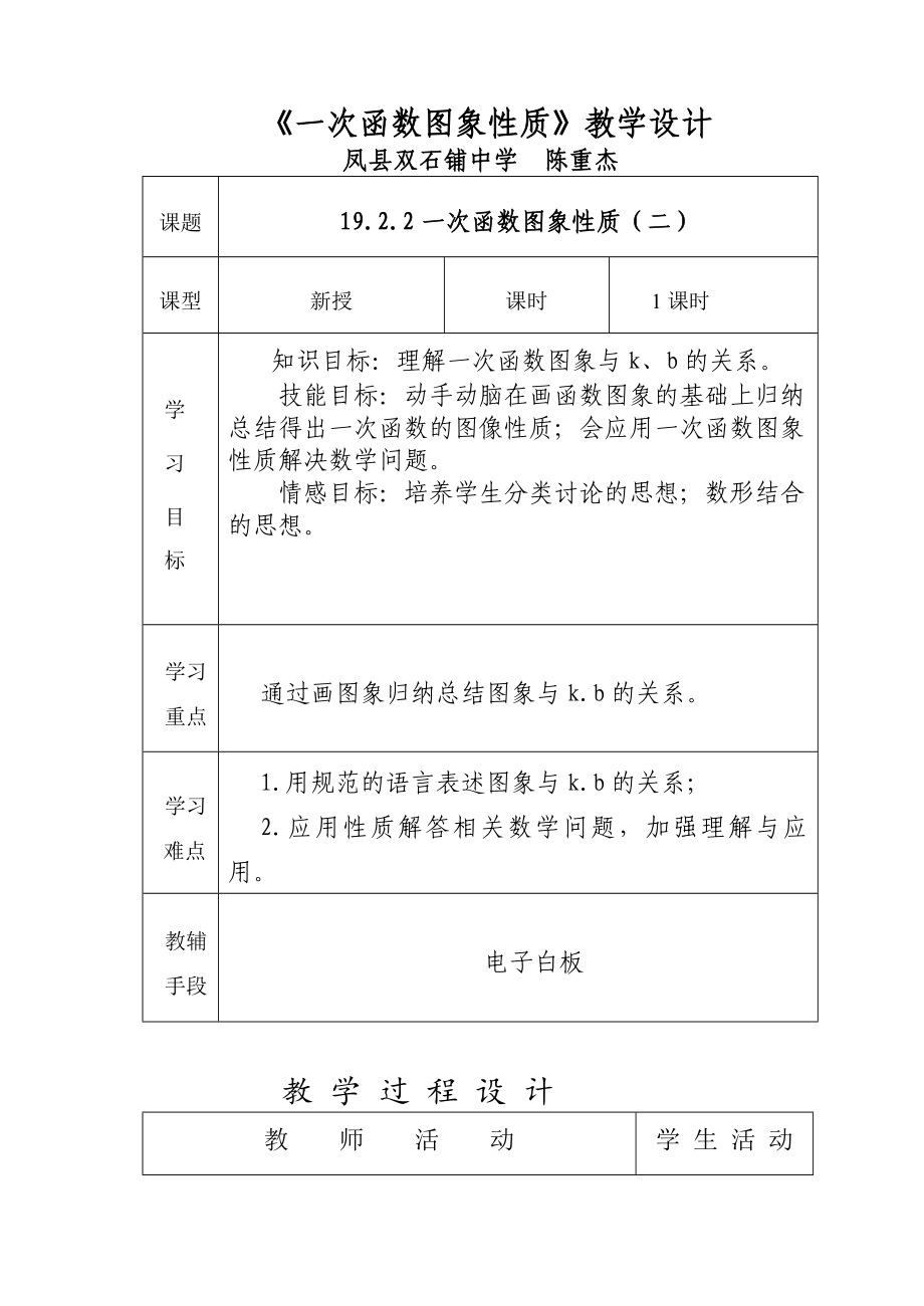 一次函数图象导学案_第1页