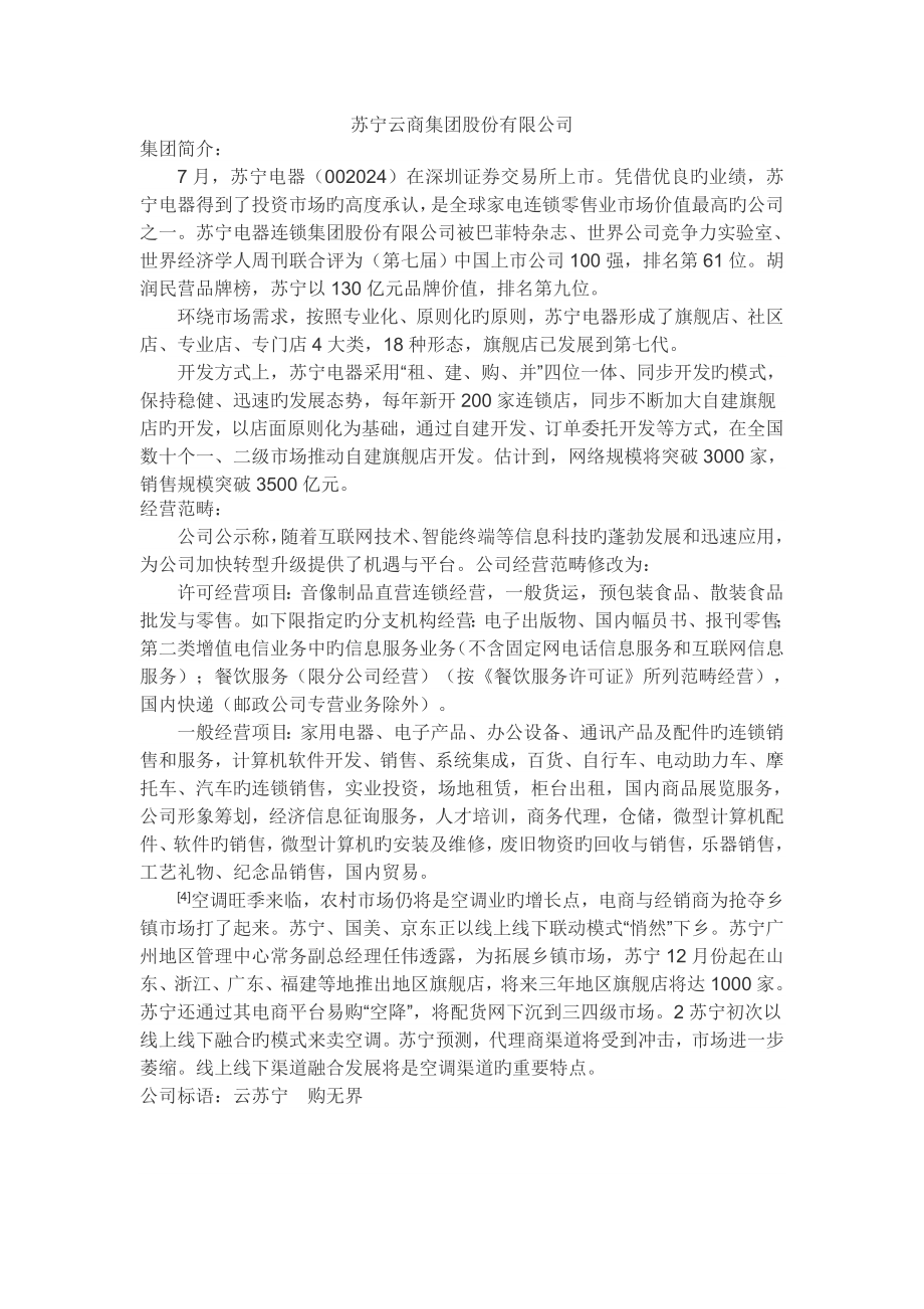 苏宁资产负债表分析_第1页