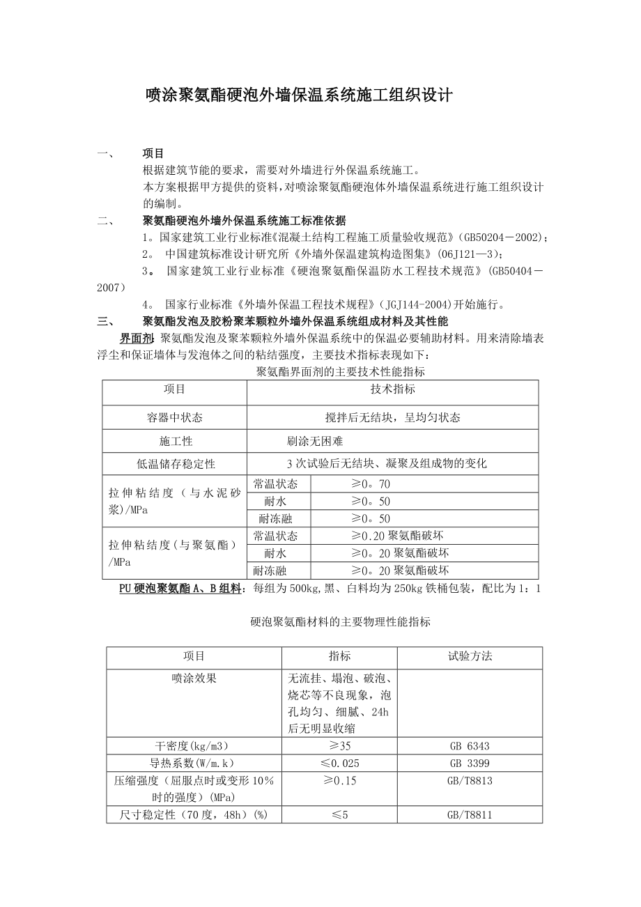 发泡保温施工方案_第1页