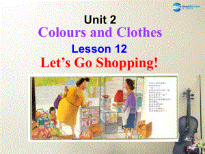 冀教初中英語七上《Lesson 12 Let's Go Shopping!》PPT課件 (3)