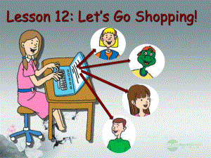 冀教初中英語七上《Lesson 12 Let's Go Shopping!》PPT課件 (1)