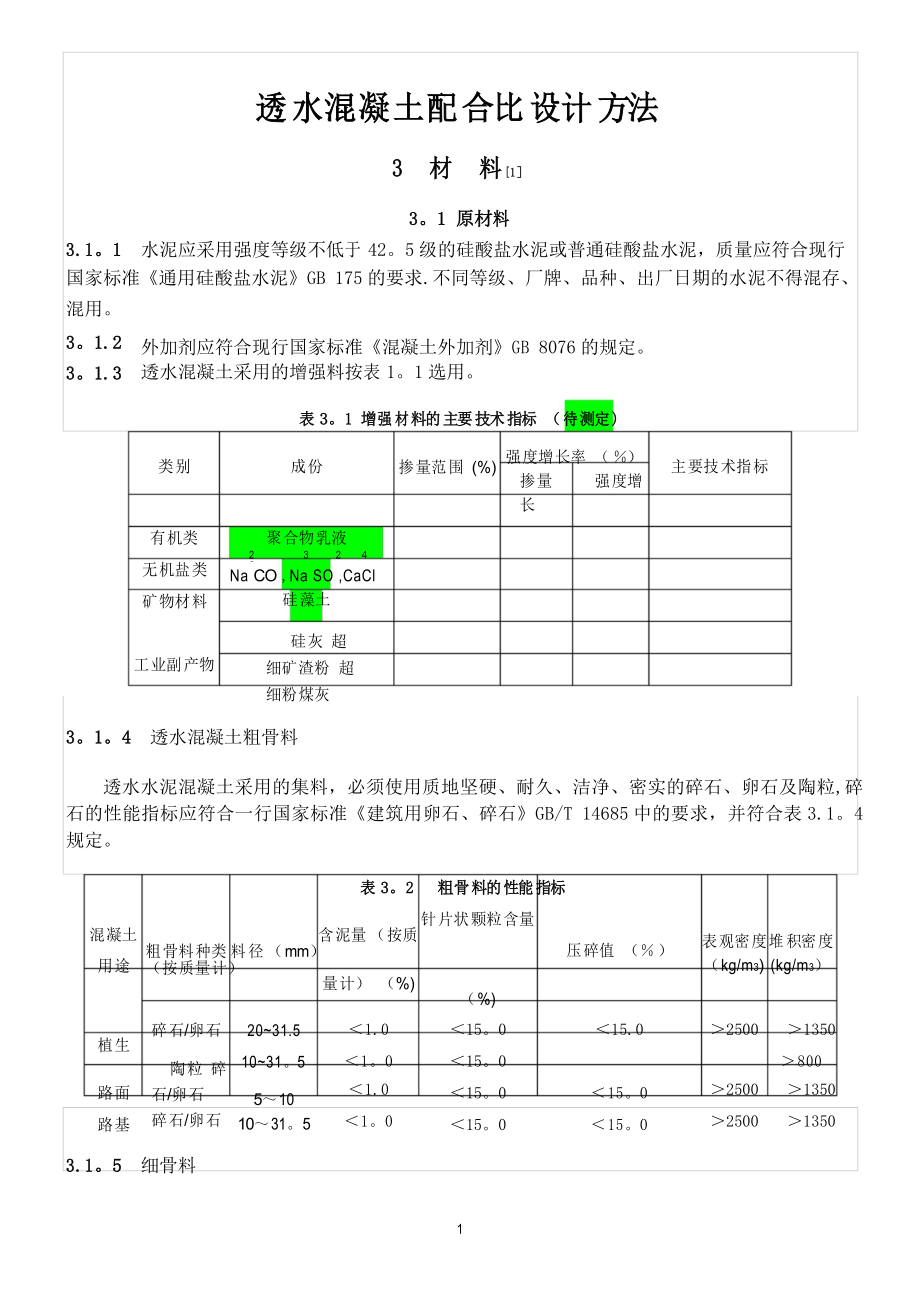 透水混凝土配比公式_第1页