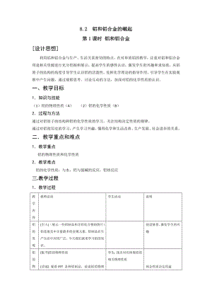 8.2 鋁和鋁合金的崛起