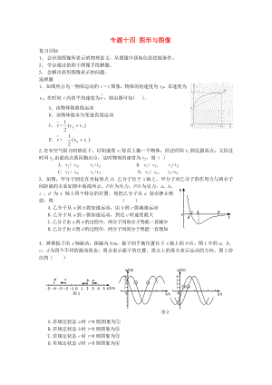 2013高考物理 考點(diǎn)預(yù)測(cè)專(zhuān)練 專(zhuān)題十四 圖形圖像專(zhuān)題