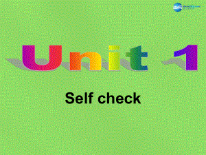 九年級英語全冊 Unit 1 How can we become good learners Sectoin B Selfcheck課件