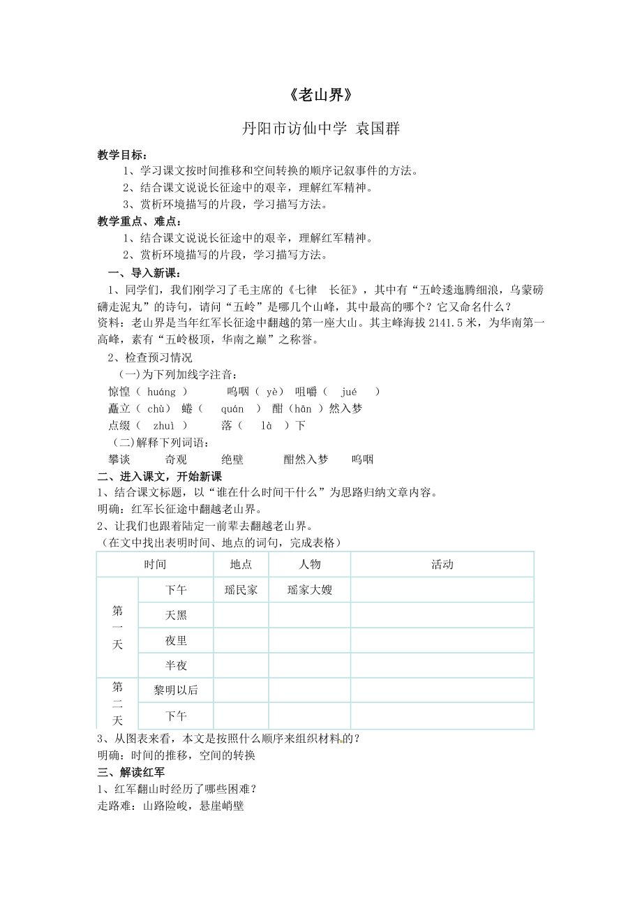 《老山界》[110]_第1页