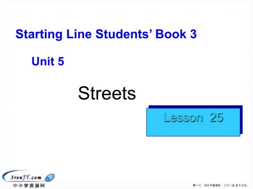 (人教新起點)二年級英語上冊課件-Unit-5-lesson-25