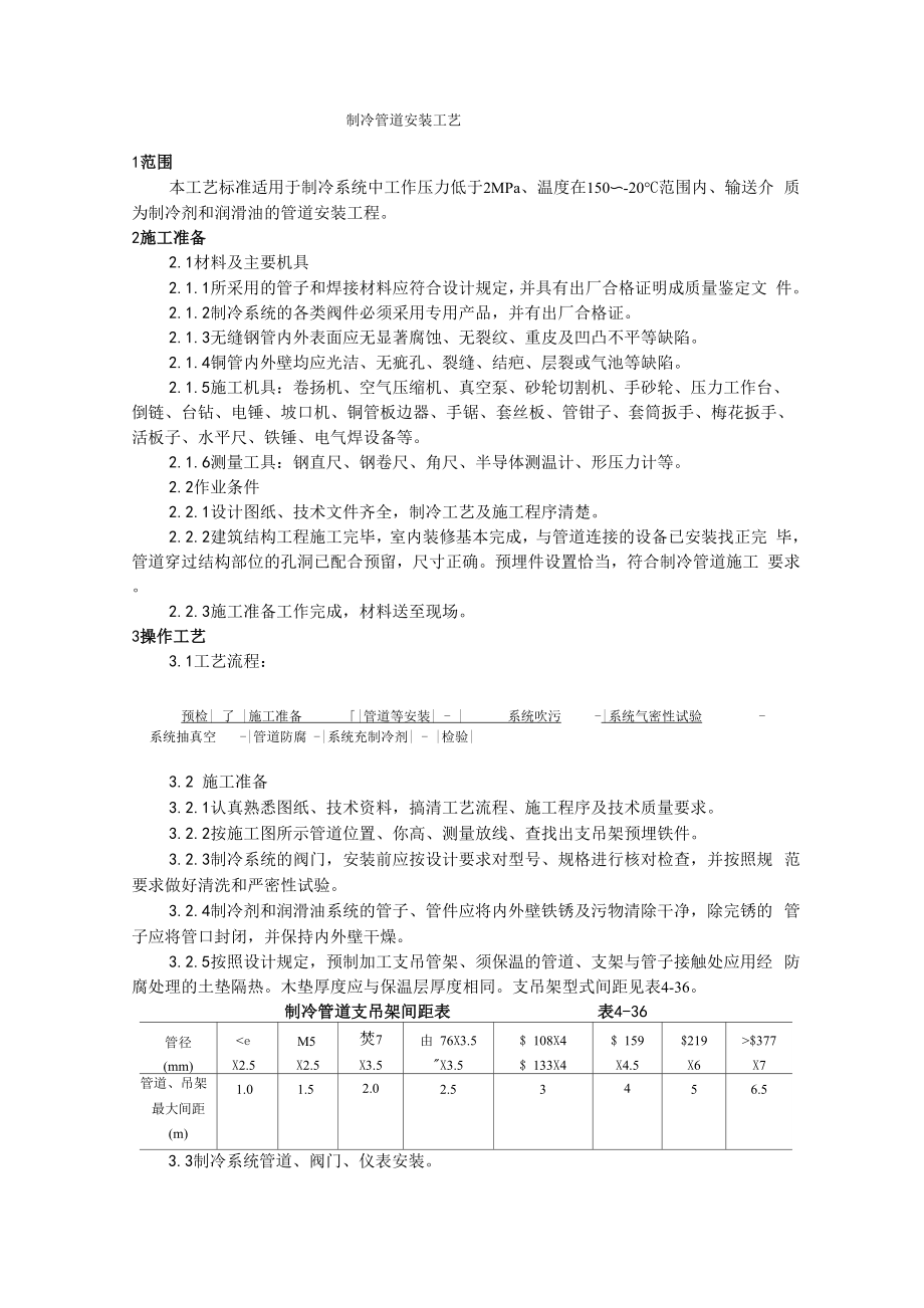 制冷管道安装工艺_第1页