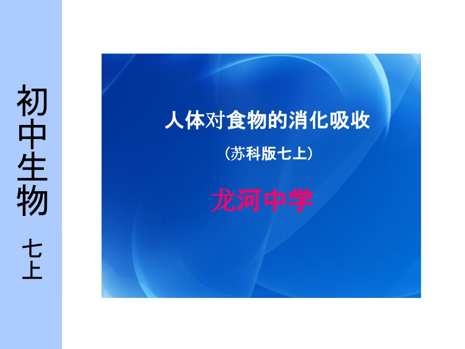 人体对食物的消化吸收课件_第1页