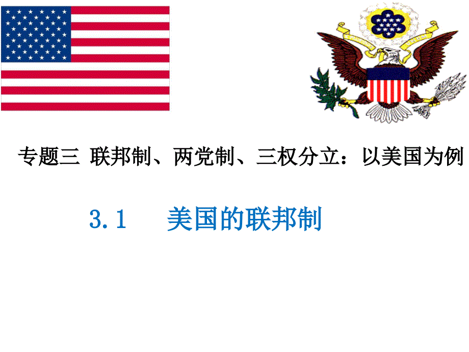 【公开课课件】31美国的联邦制_第1页