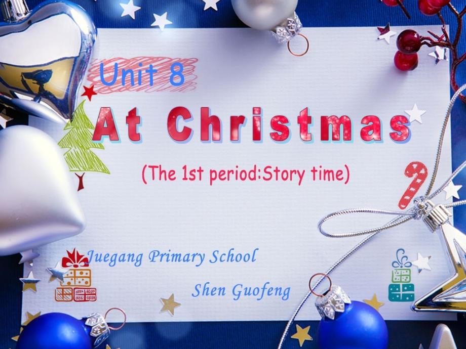 AtChristmas第一课时Storytime教学课件(省一等奖)_第1页