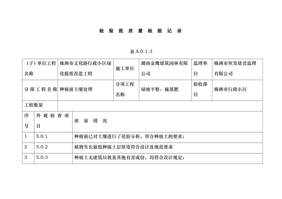 检验批质量检验记录_第1页