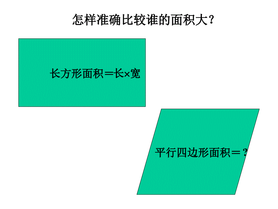 《平行四边形的面积》课件_第1页