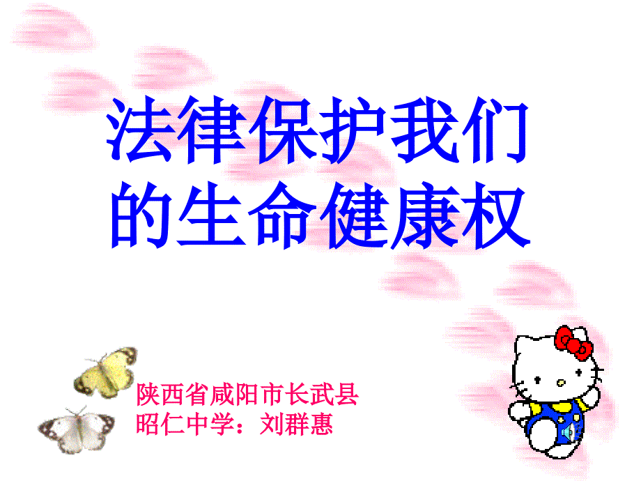 法律保护我们的生命健康权6begf_第1页