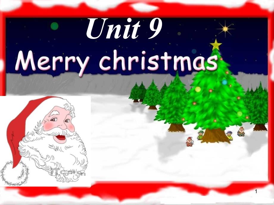 二年级英语上册 Unit 9 Merry Christmas课件1 苏教牛津版[共23页]_第1页