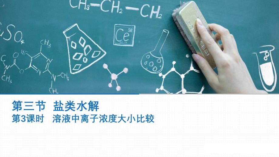 高中化学选修4人教版3.3盐类水解-离子浓度大小比较guan课件_第1页