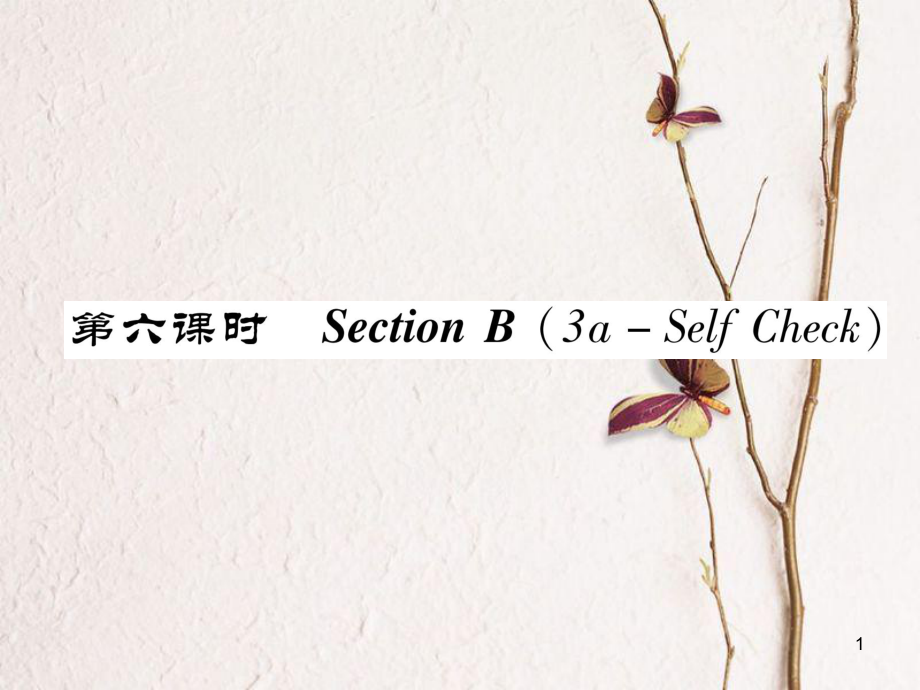 八年級(jí)英語(yǔ)上冊(cè) Unit 6 I'm going to study computer science（第6課時(shí)）Section B（3a-Self Chsck）同步作業(yè)課件 （新版）人教新目標(biāo)版_第1頁(yè)