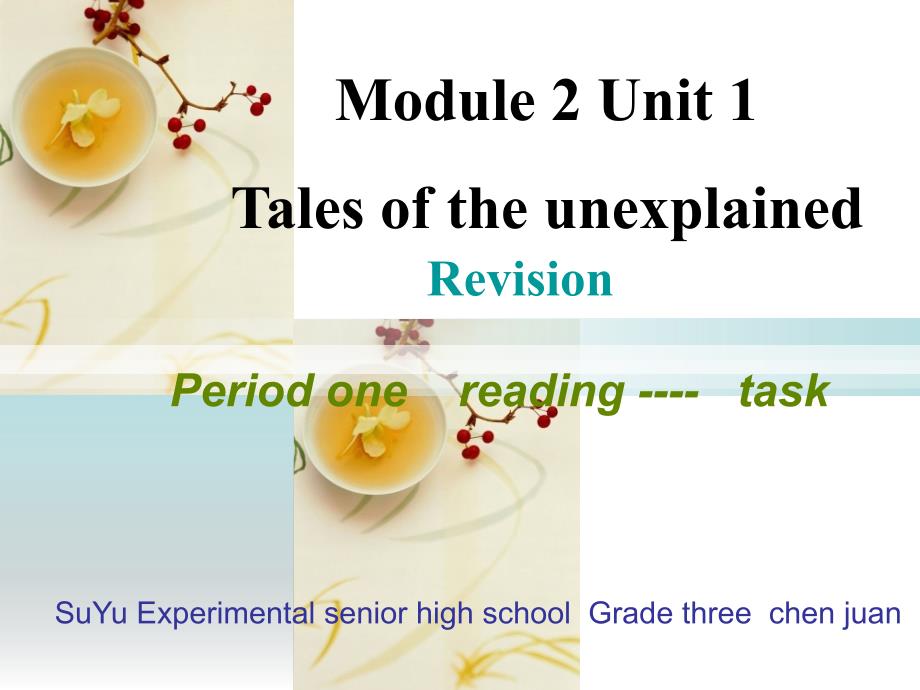 M2 Unit2牛津版高中英语模块二第二单元复习课件_第1页