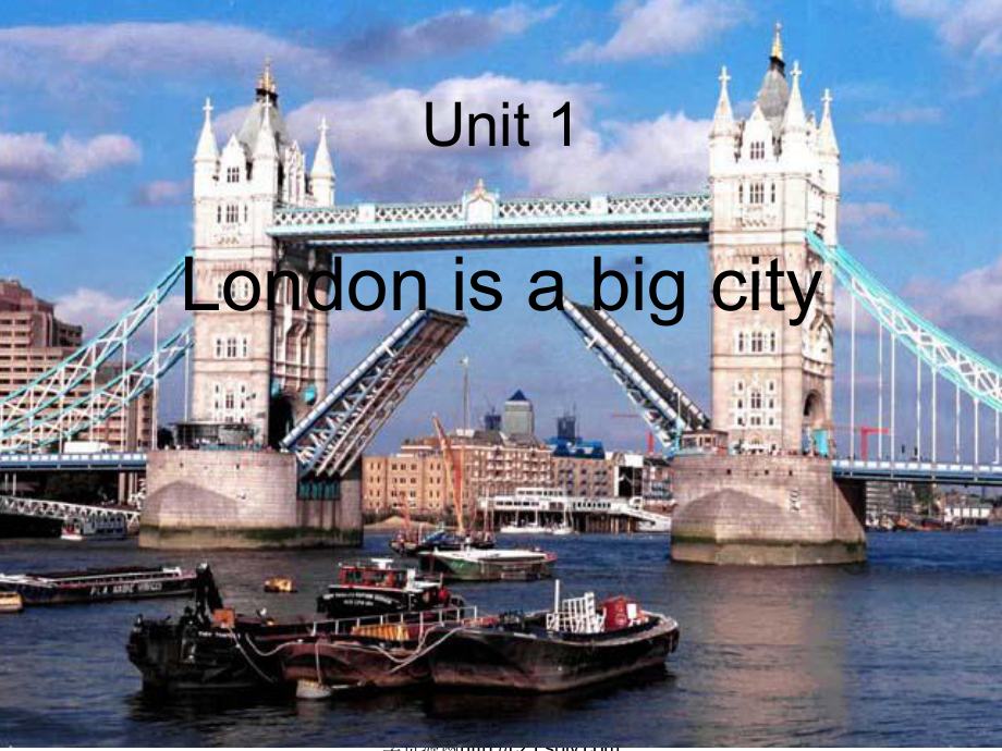 （外研版英語2012）四年級英語下冊課件 Unit1 London is a big city_第1頁