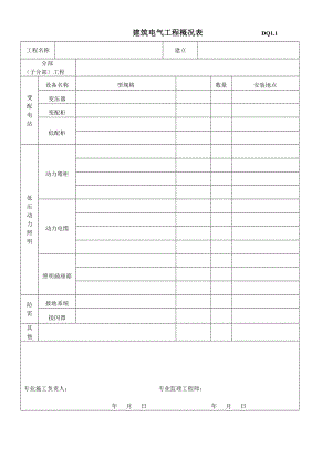 復(fù)件 竣工驗(yàn)收表格