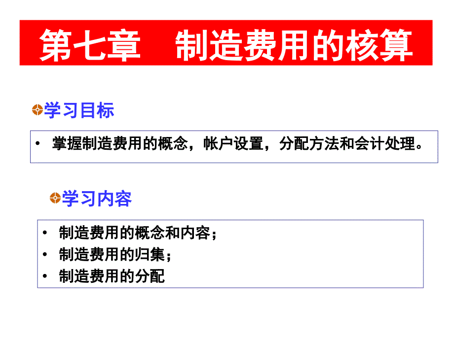 成本会计制造费用的核算课件_第1页