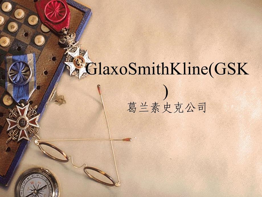 GSK公司英文介绍_第1页