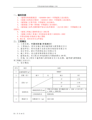 XX城市場部分模板施工方 模板專項施工方案