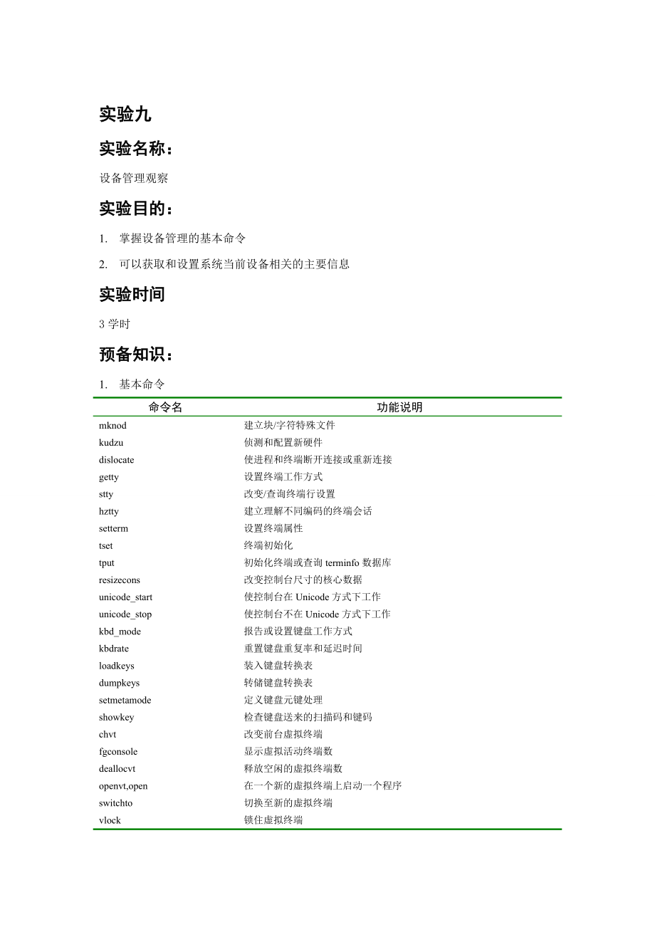 兰州大学操作系统实验九实验报告_第1页